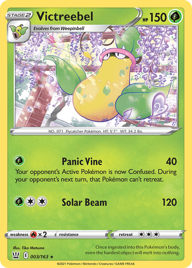 Victreebel, Battle Styles 3