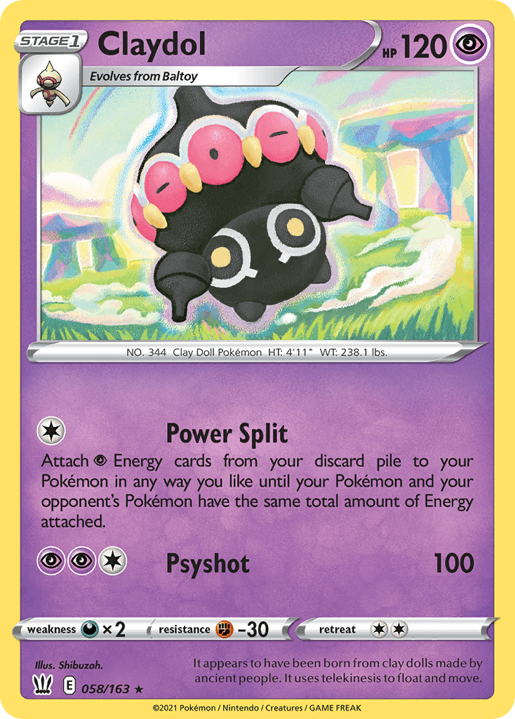 Claydol, Battle Styles 58