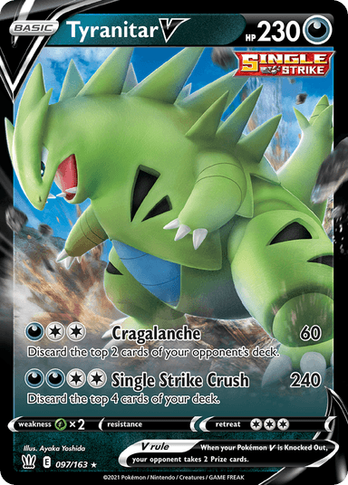 Tyranitar V, Battle Styles 97