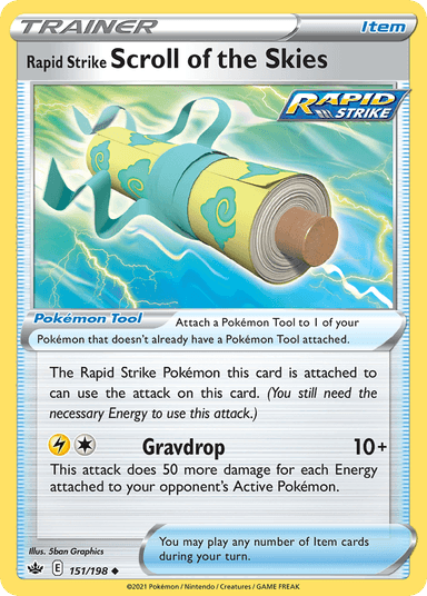 Rapid Strike Scroll of the Skies, Chilling Reign 151