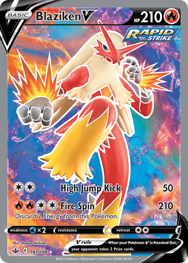Blaziken V, Chilling Reign 161