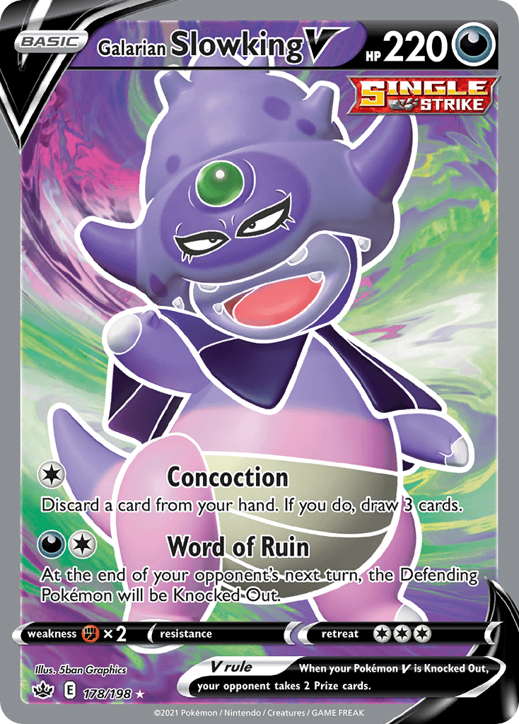 Galarian Slowking V, Chilling Reign 178