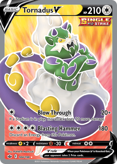 Tornadus V, Chilling Reign 184