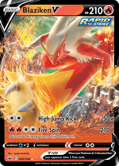 Blaziken V, Chilling Reign 20