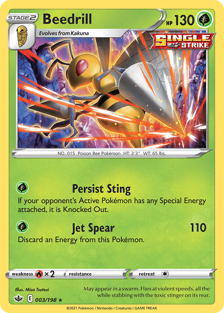 Beedrill, Chilling Reign 3