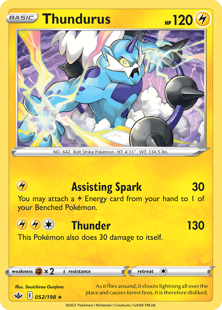 Thundurus, Chilling Reign 52