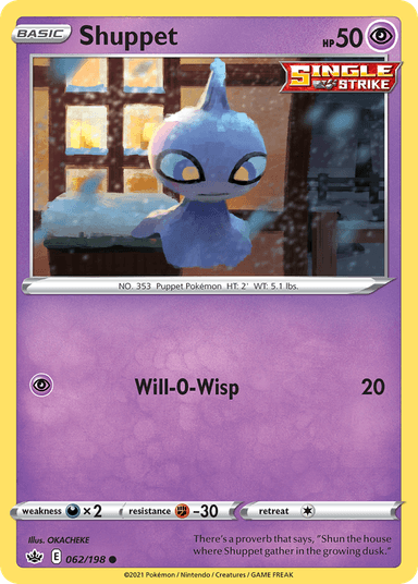 Shuppet, Chilling Reign 62