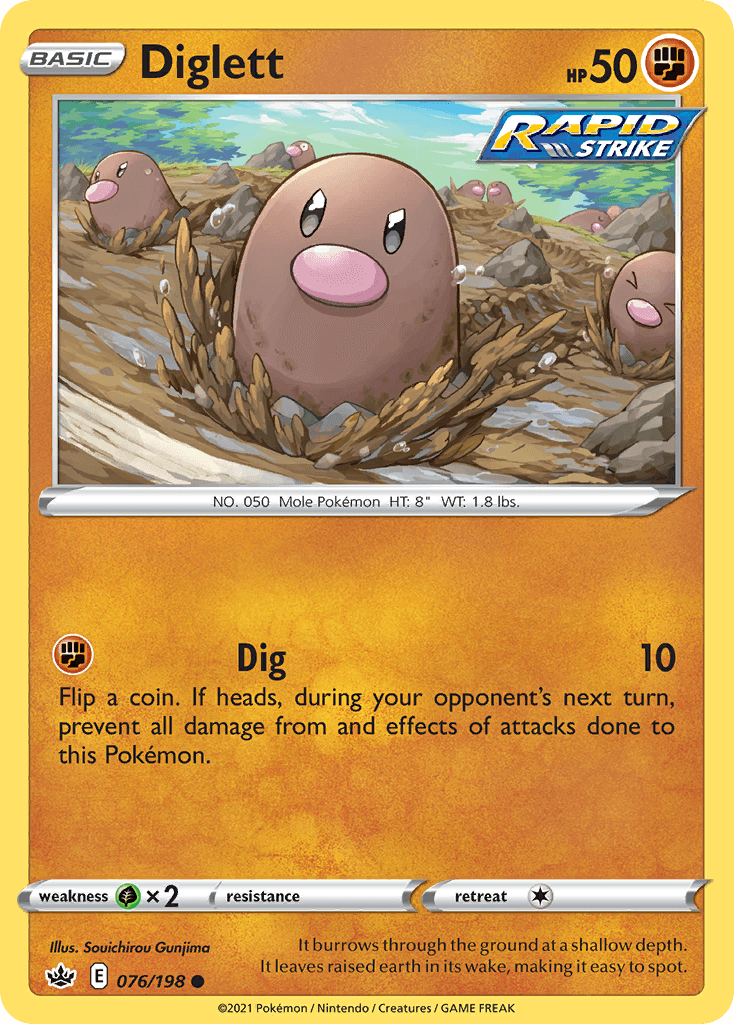 Diglett, Chilling Reign 76