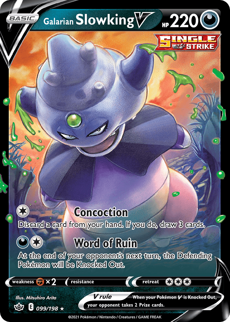 Galarian Slowking V, Chilling Reign 99