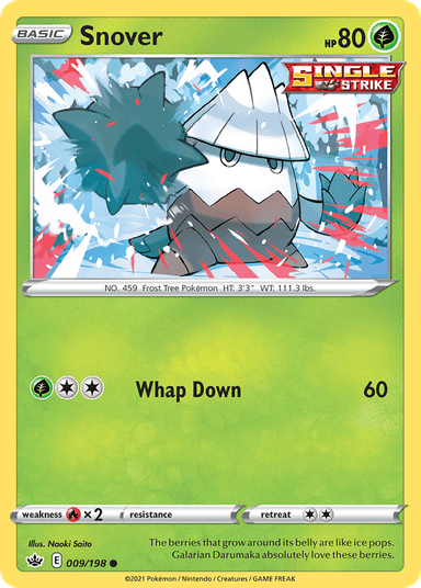 Snover, Chilling Reign 9