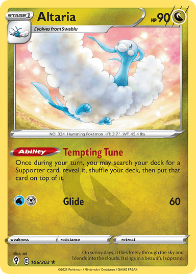 Altaria, Evolving Skies 106