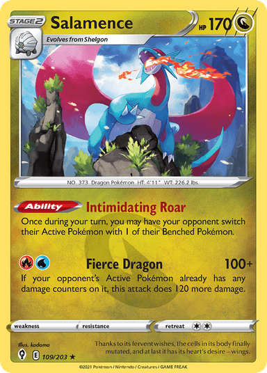 Salamence, Evolving Skies 109
