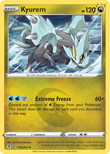 Kyurem, Evolving Skies 116