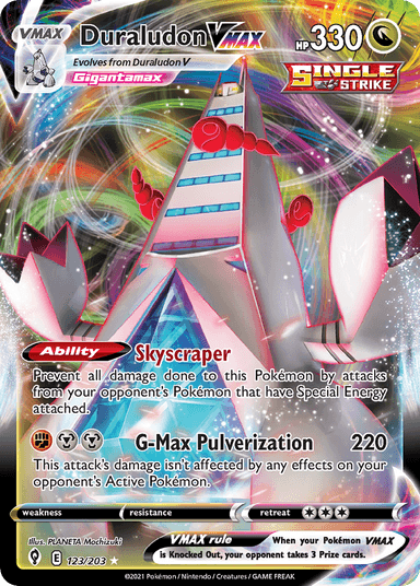 Duraludon VMAX, Evolving Skies 123