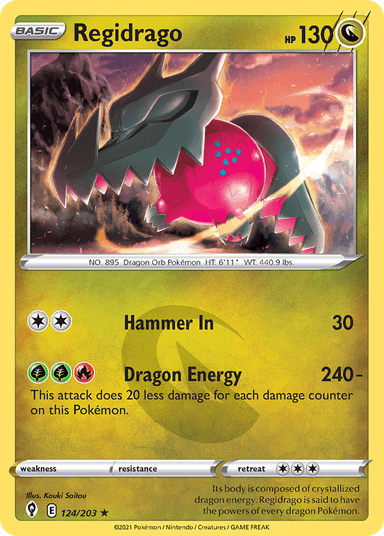 Regidrago, Evolving Skies 124