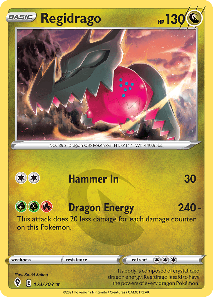 Regidrago, Evolving Skies 124