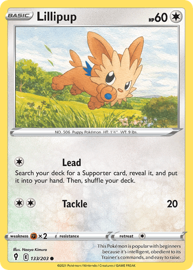 Lillipup, Evolving Skies 133
