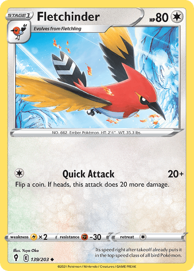 Fletchinder, Evolving Skies 139