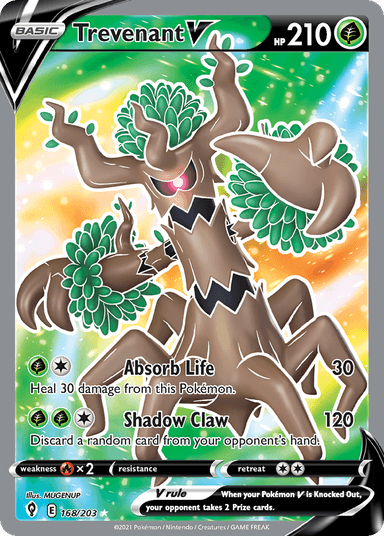 Trevenant V, Evolving Skies 168