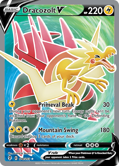 Dracozolt V, Evolving Skies 178