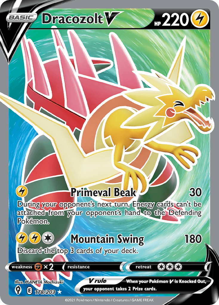 Dracozolt V, Evolving Skies 178