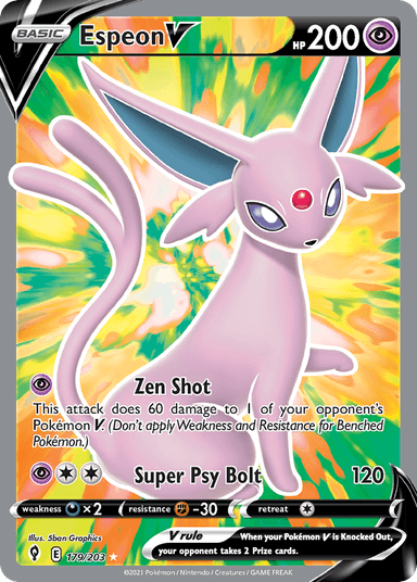 Espeon V, Evolving Skies 179