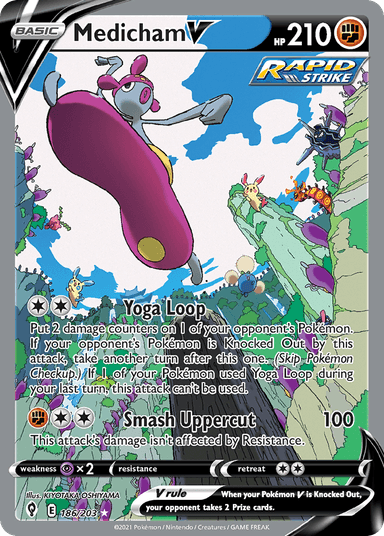 Medicham V, Evolving Skies 186