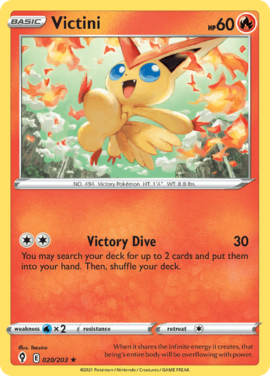 Victini, Evolving Skies 20