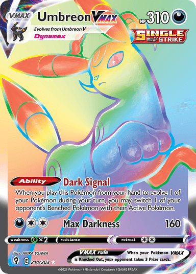 Umbreon VMAX, Evolving Skies 214