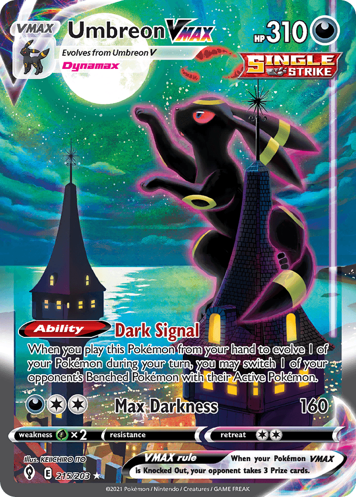 Umbreon VMAX, Evolving Skies 215