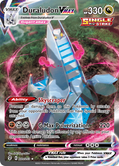 Duraludon VMAX, Evolving Skies 220