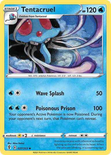 Tentacruel, Evolving Skies 27
