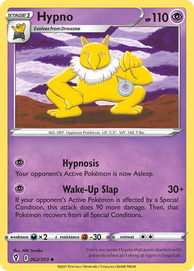 Hypno, Evolving Skies 62