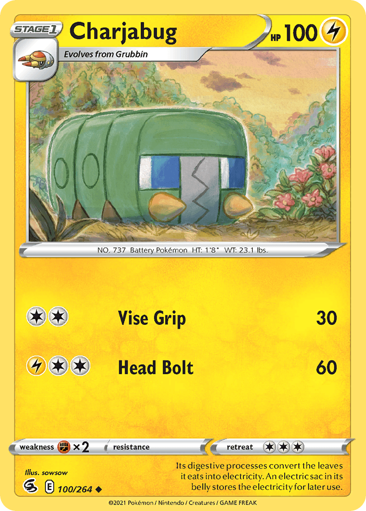 Charjabug, Fusion Strike 100