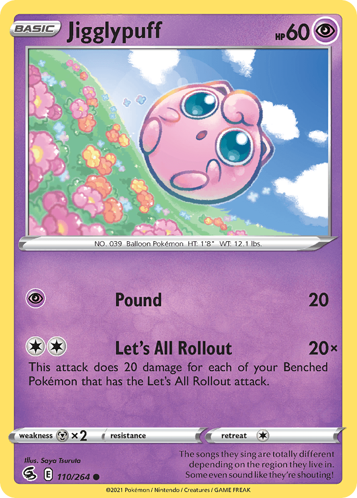 Jigglypuff, Fusion Strike 110