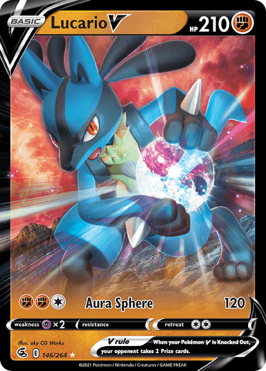 Lucario V, Fusion Strike 146
