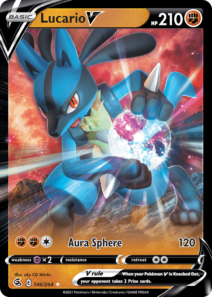 Lucario V, Fusion Strike 146
