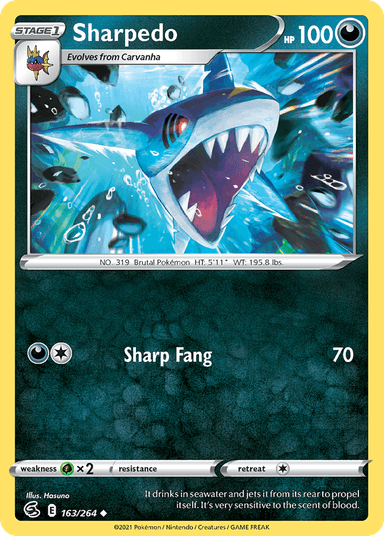 Sharpedo, Fusion Strike 163