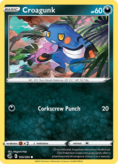 Croagunk, Fusion Strike 165