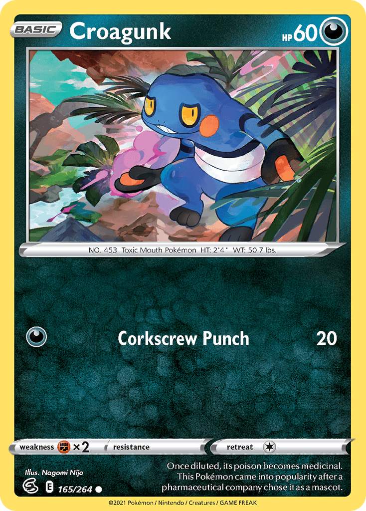 Croagunk, Fusion Strike 165
