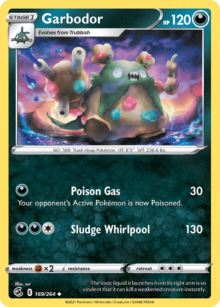 Garbodor, Fusion Strike 169