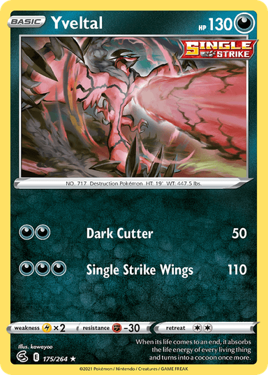 Yveltal, Fusion Strike 175