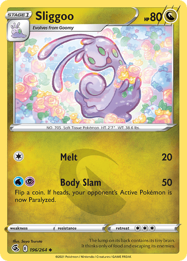 Sliggoo, Fusion Strike 196