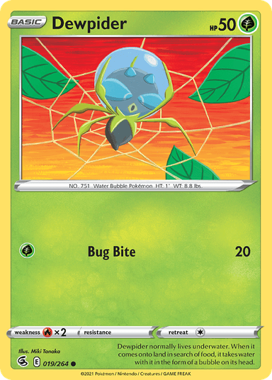 Dewpider, Fusion Strike 19