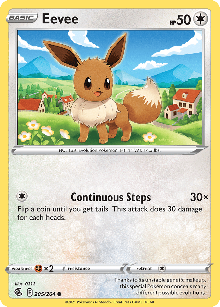 Eevee, Fusion Strike 205
