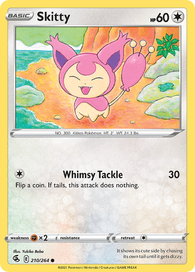 Skitty, Fusion Strike 210