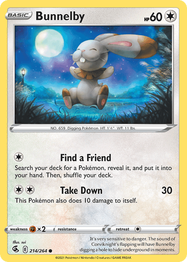 Bunnelby, Fusion Strike 214