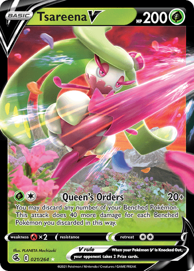 Tsareena V, Fusion Strike 21