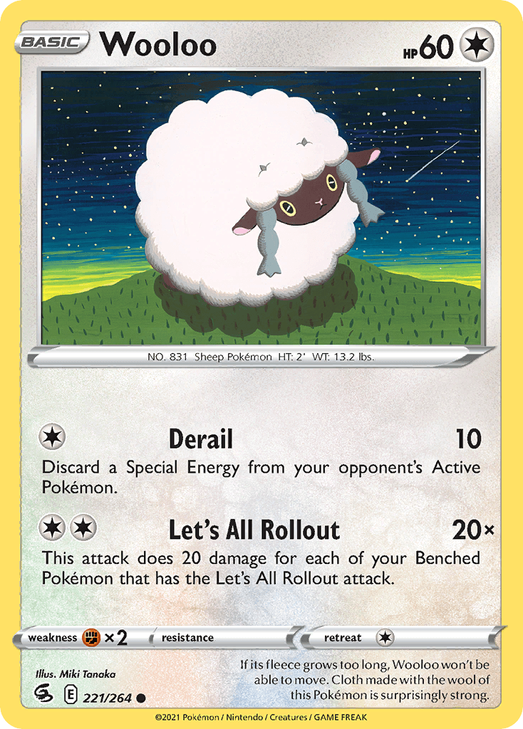 Wooloo, Fusion Strike 221