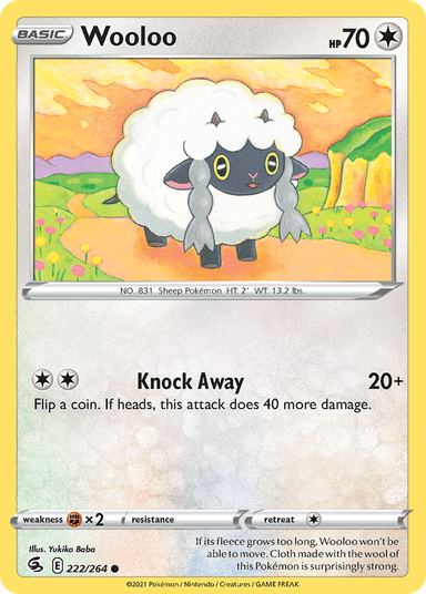 Wooloo, Fusion Strike 222